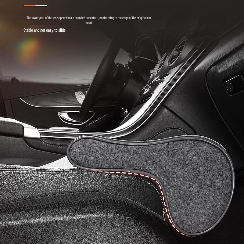 Universal Memory Foam Car Seat Leg Rest Cushion with Extended Support