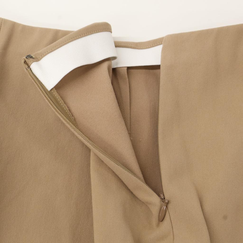 Theory [Good Condition/23AW] 01-3306404 Flare Line Tuck Kick Pants/ Bottoms 8 beigeUsed