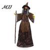 Tema Oscuro Ornamenti per Feste Halloween Animatronics Spaventosi Decorazione Strega, Attivato dal Suono in Piedi con Sensore di Movimento Inquietante Oggetti di Scena Infestati