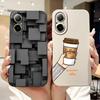 Soft Silicone Back Cover For Realme C67 4G 5G Bumper Shell Cartoon Panda Astronaut Cute Painting Case Coque Realme RMX3890 Etui