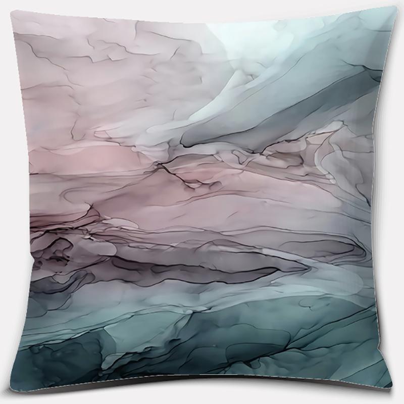 Modern Ink Art Printing Series Pattern Pillowcase Square Pillowcase Home Office Decoration Pillowcase