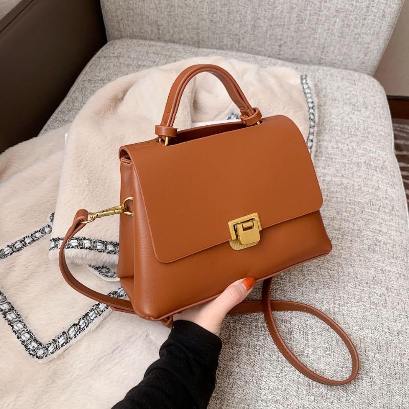 Premium Sense Niche Small Bag Women's Bag New Trendy Autumn and Winter Retro Portable Versatile Single Shoulder Oblique