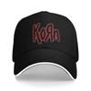 Nu Metal Band Korn Rockmusik Baseballkappe Hip Hop Sandwich-Hut für Männer Frauen Verstellbare Kopfbedeckung Workouts
