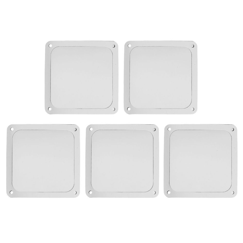 5PCS Nylon Mesh Fan Dust Filter Easy Installation Computer Fan Filter PC Cooler Filter Power Supply