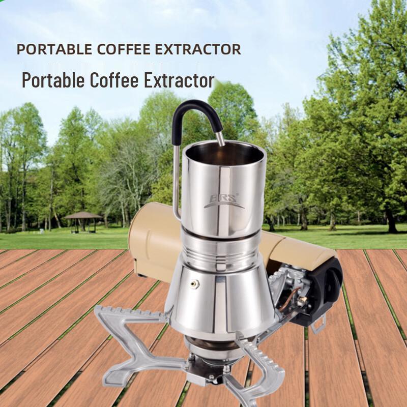 BRS Outdoor Stainless Steel Moka Pot Coffee Maker