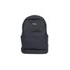 Li Ning Sports Lifestyle Serie Einfarbiger Minimalistischer Polyester Rucksack Unisex Rucksack Schwarz ABSQ564-1