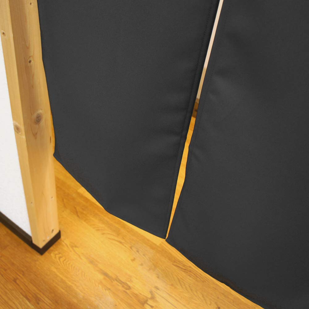 Plain Noren Available In 14 75cm Wide X 90cm Flame-retardant Curtain, Colors. Size Long. (Gray, 11863)