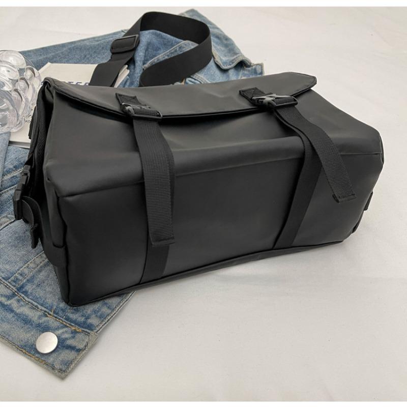 Trendy New Minimalist Messenger Bag TikTok Dropshipping Crossbody Shoulder Bag Casual Unisex Large Capacity Bag