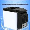 6L 12V Car Refrigerator Freezer Heater Mini Freezer Cooler And Warmer Electric Fridge Portable Icebox Travel Refrigerator Amagi