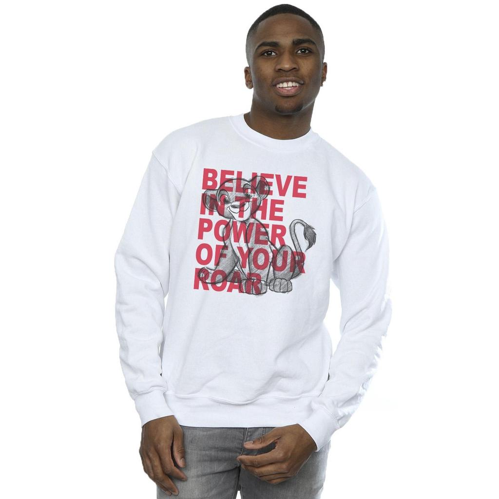 Disney Mens The Lion King Power Of Roar Sweatshirt