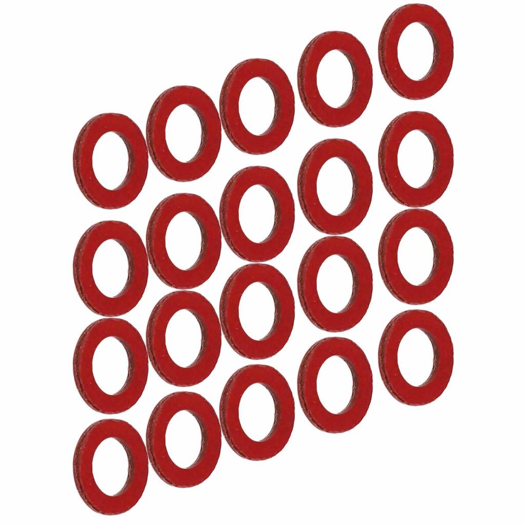 20PCS Oil Drain Plug Gasket Excellent Sealing High Pressure Resistance 90430‑08020‑00 for Sterndrive 5.0L