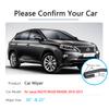 Car Wiper Blades For Lexus RX RX270 RX350 RX450h 2010 2012 2013 2014 2015 Front Windshield Brushes 270 350 450h Car Accessories