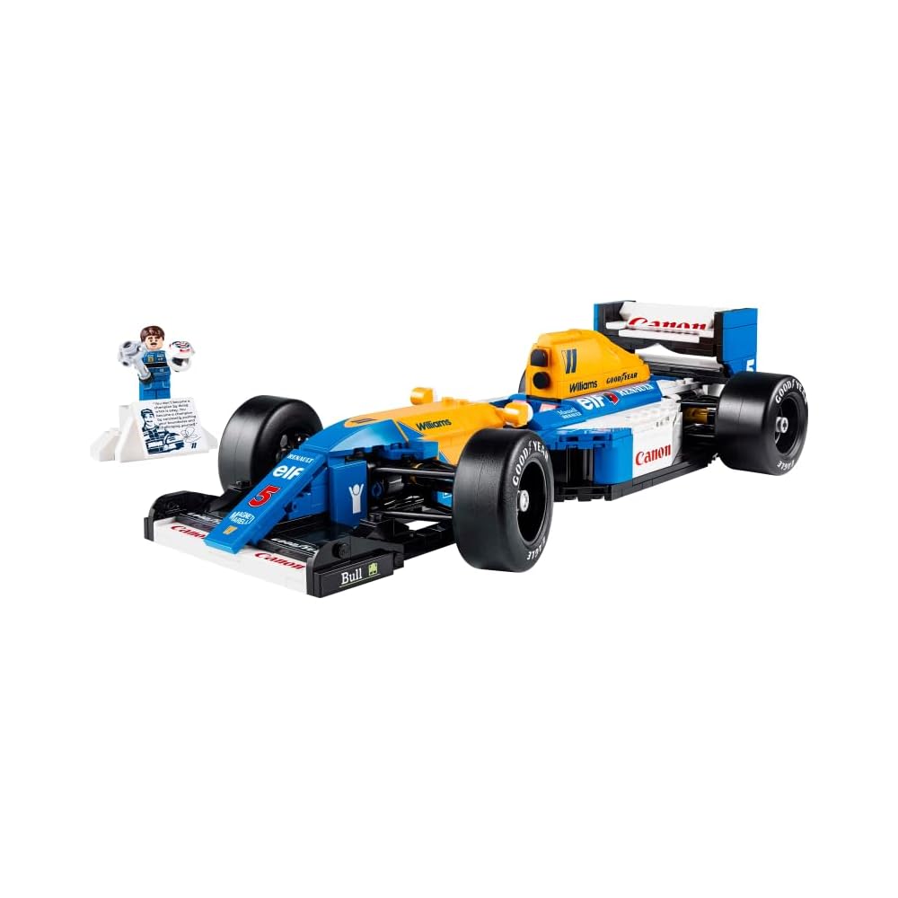 LEGO Icons Williams Racing FW14B Model Kit 540 Pieces Building Blocks Toy for Adults and Kids Vehicle Car Miniature 10353