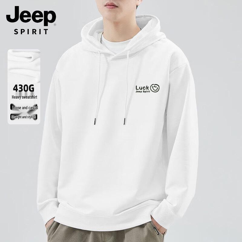 

JEEP SPIRIT Men s Printed Hooded Sweatshirt XL