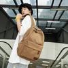 Canvas Bag Men'S Casual Backpack Fashion Trendy Simple Versatile Backpack Female Student Schoolbag