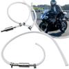 Bremsenentlüftungsschlauch Einweg-Rückschlagventile Schlauchentlüftungswerkzeug-Kit für Motorrad-Kupplung Motorrad-Bremsenentlüftungs-Kit