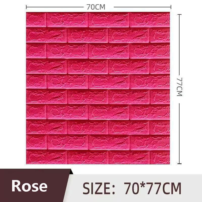 Kids Safety Wall Padding, Self-Adhesive XPE Foam Panels for Nursery, Soundproof Corner Guards Waterproof & Washable