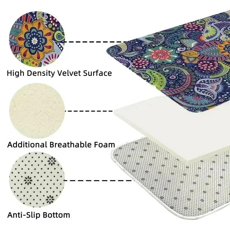 3D Colorful Peacock Romantic Birds Rug for Bedroom Living Room Sofa Home Doormat Decor,Larger Kid Play Non-slip Floor Mat