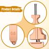 3D Printer Nozzle Home High Temperature Resistant Integrated for AD5x 0.25