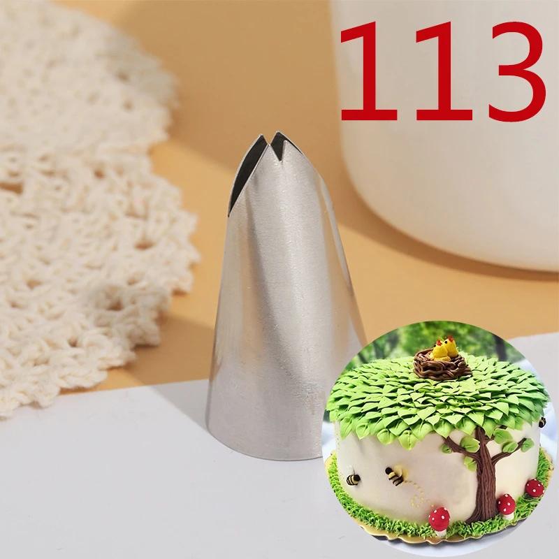 #95#951#113 Rose Leaves Nozzles Icing Piping Nozzles For Decorating Cakes Cupcake Pastry Tips Cake Decorating Tools Cream Nozzle