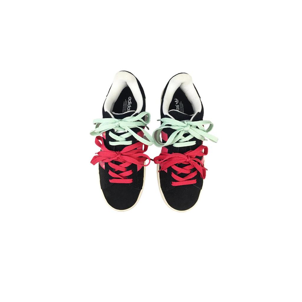 adidas Originals CAMPUS 00er Jahre Rutschfest Abriebfest Niedrig geschnitten Skateboard-Schuhe Unisex Schwarz HQ8708(Team76-)