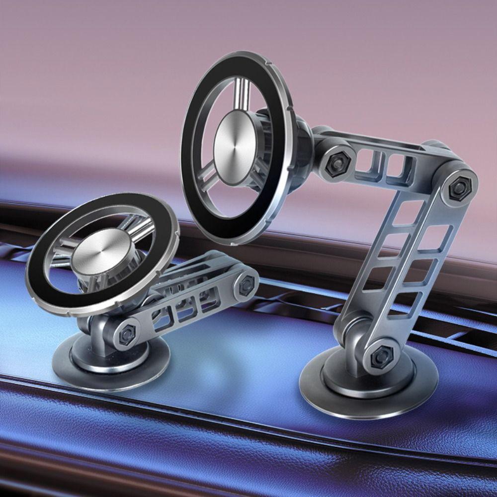 Anti-Shake Car Cell Phone Holder Folding Navigation Bracket  Vehicle Mount