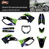 Kawasaki KX125/KX250 (03-12) Ochranná fólie na samolepku pro motokrosový motocykl