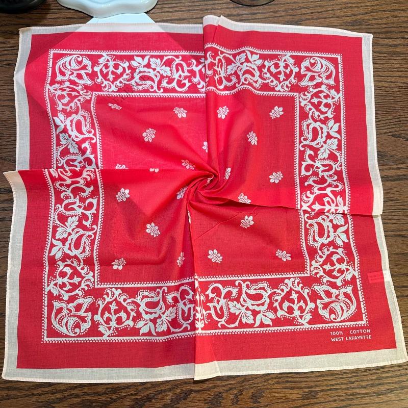 Spring and Autumn pure cotton 55cm small square scarf women's literary silk scarf versatile decorative scarf thin headscarf headband scarf
