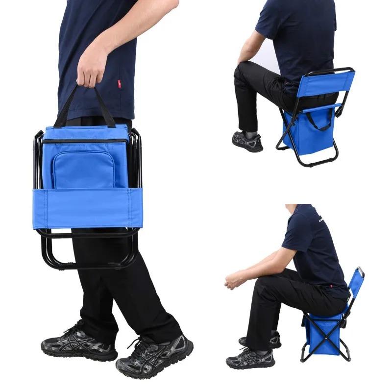 Portable Folding Fishing Chair Outdoor Camping Chairs Beach Picnic Chair for Camping Fishing Hunting Travel Seat Tools.