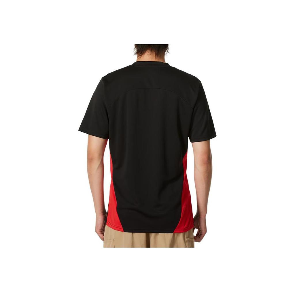 Puma AC Mailand Fußball Trainings Kurzarm Bequemes Atmungsaktives Freizeit T-Shirt Herren Tops Schwarz 777496-04