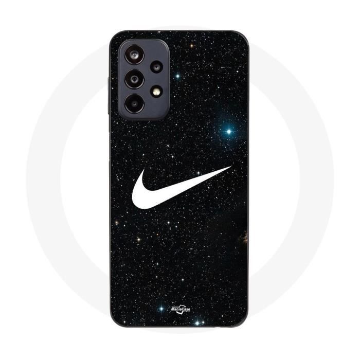 Coque - Maniacase - Samsung Galaxy A23 4G - Noir - Galaxie étoilée - Souple