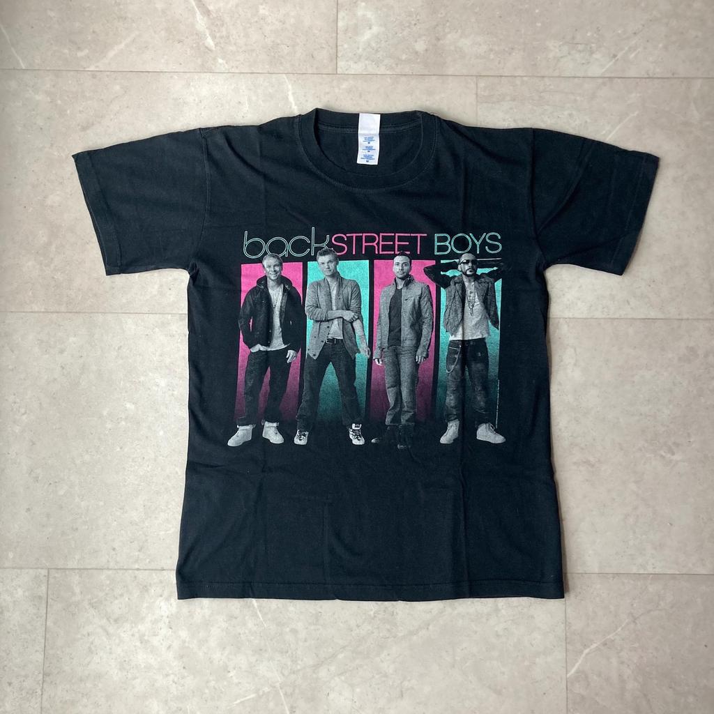 Vintage Backstreet Boys Tour Pop Boysband 90s Dance T-Shirt Size Medium