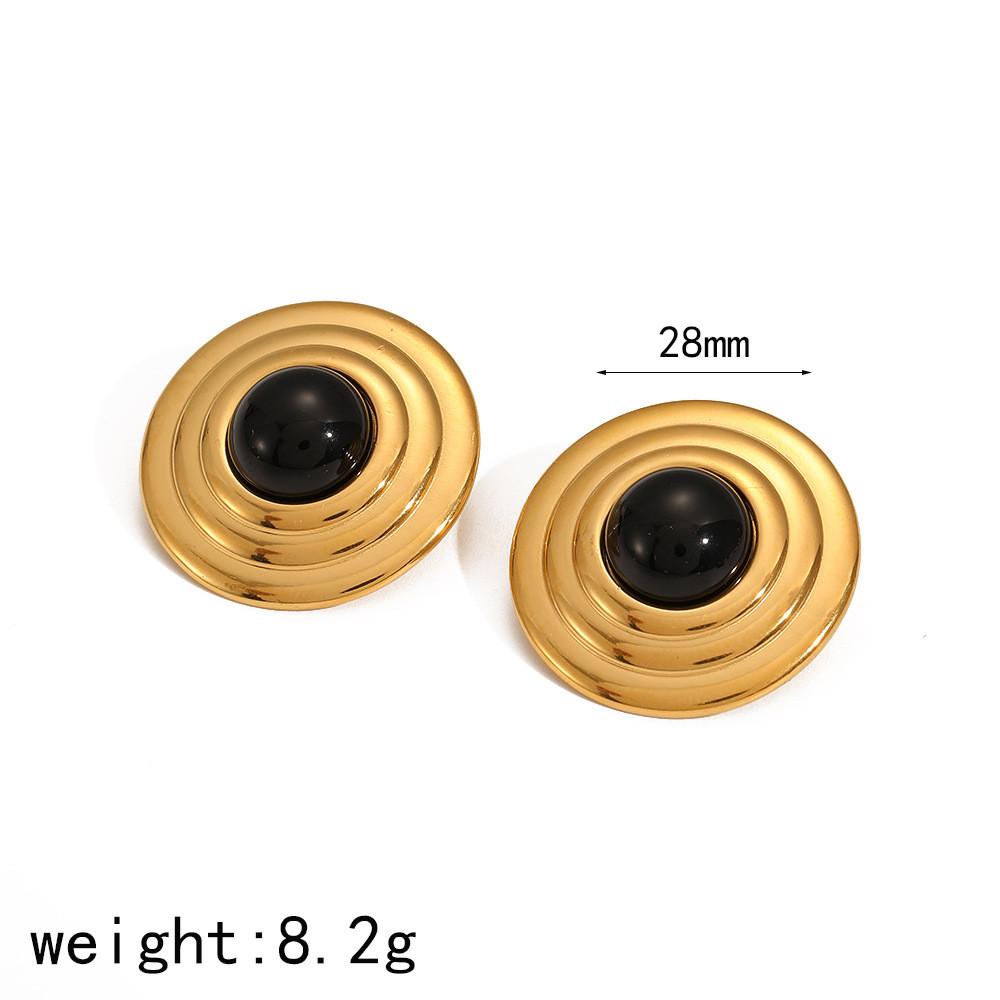 Set de Pendientes Geométricos de Acero Inoxidable para Mujer con Diseño Único para Entusiastas de la Moda