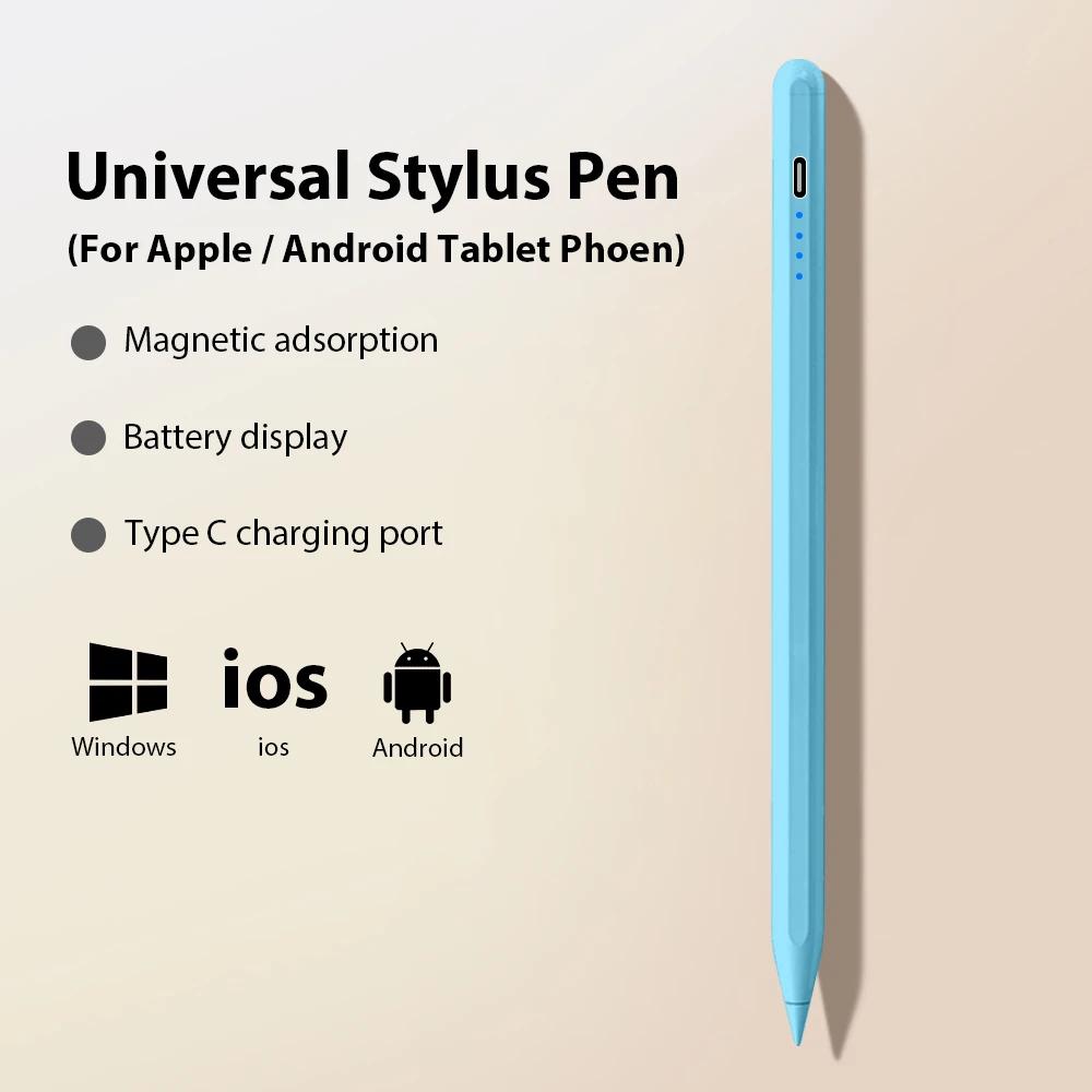 Stylet Actif Universel Pour Android IOS iPad 9ème 10ème MINI 6 7 Tablette Stylo Tactile Dessin Pour Huawei P12 M10 Y700