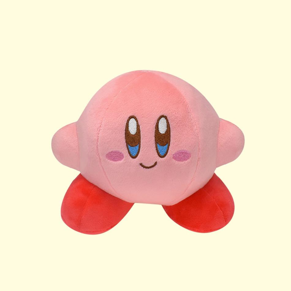 15cm Kawaii Kirby Plush Toy Soft Stuffed Animal Doll Cute Nintendo Game Character Pink Star Hero Collectible Gift for Kids And F