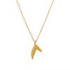 Mermaid Faux Pearl Necklace: Trendy Japanese-Korean Design In Gold-Plated Titanium Steel