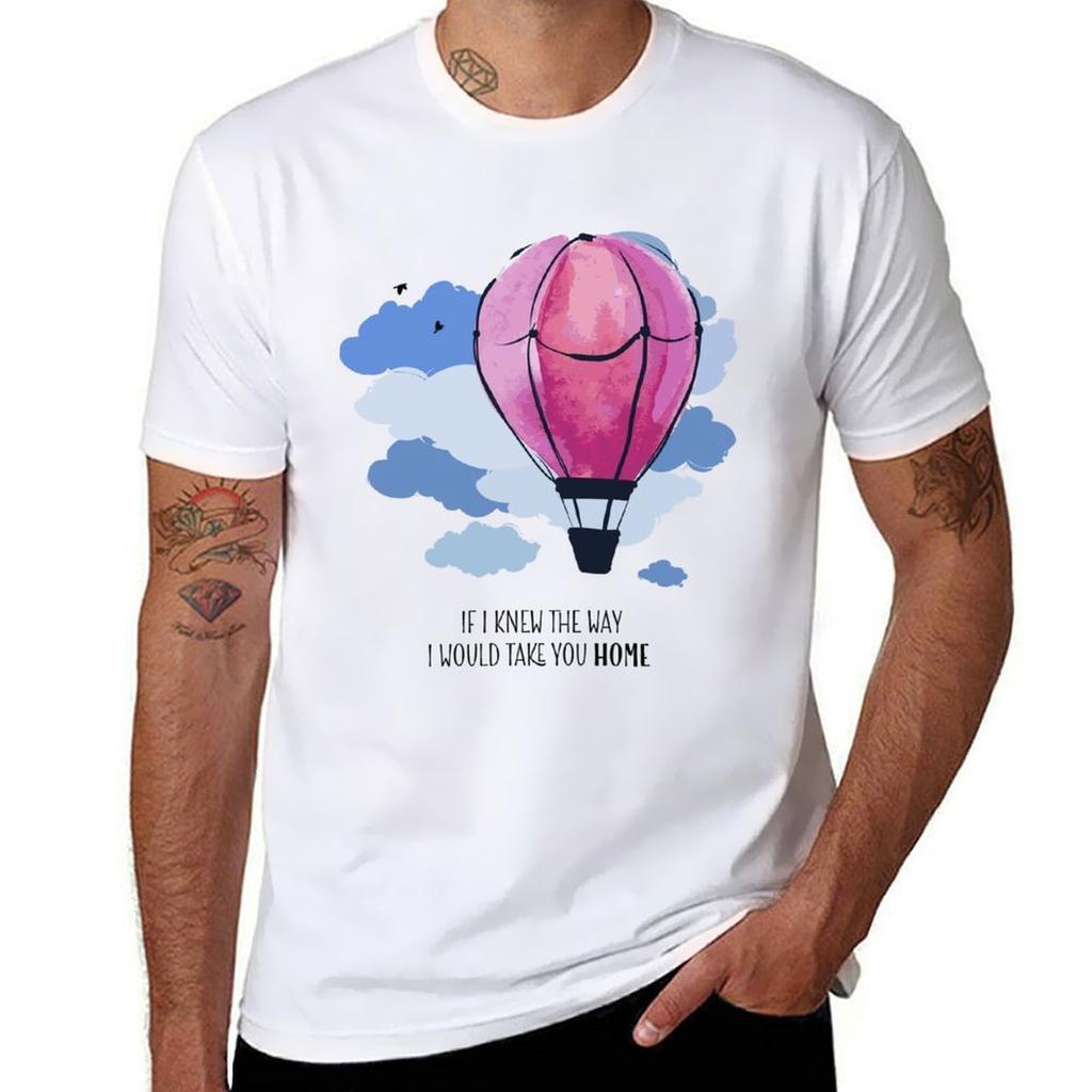 If I Knew the Way I Would Take You Home TShirt Minimalist Casual Short Sleeve Top