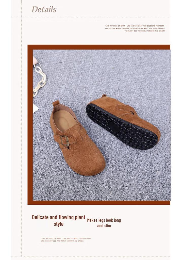 Birkenstock Women's 2026 Retro Slip-On Casual Shoes - Stylish, Versatile, Soft Sole, Comfortable Flats