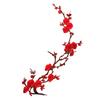 Fabric Applique for DIY Projects Cherry Blossom Patches Clothing, Vintage Plum Sewing Patches, Iron On Flower Jackets Floral Appliques Jeans