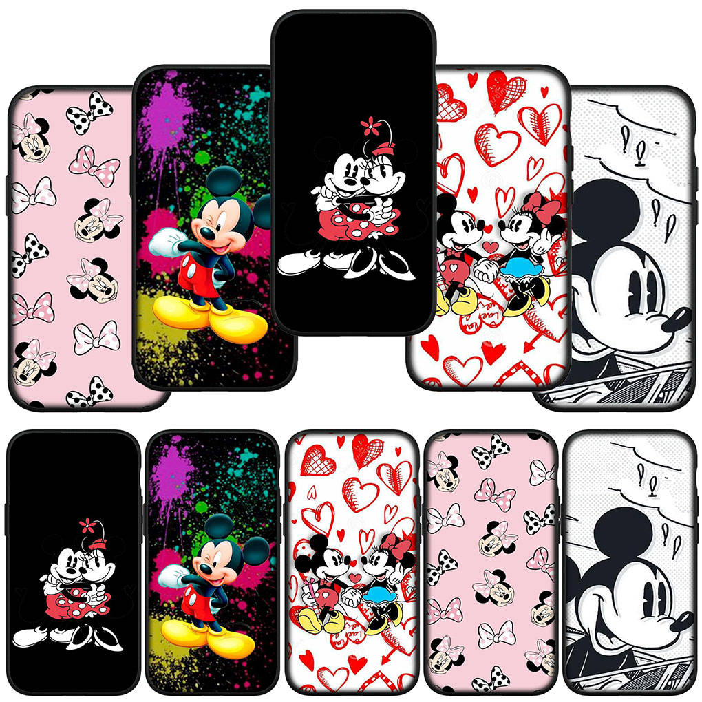 

для iPhone 15 14 Xiaomi Redmi Note 13 12 11 Pro Max X 8 7 XR Samsung Galaxy A24 A15 A05 S24 S23 Huawei OPPO A38 Минни Микки Маус милый чехол для телефона