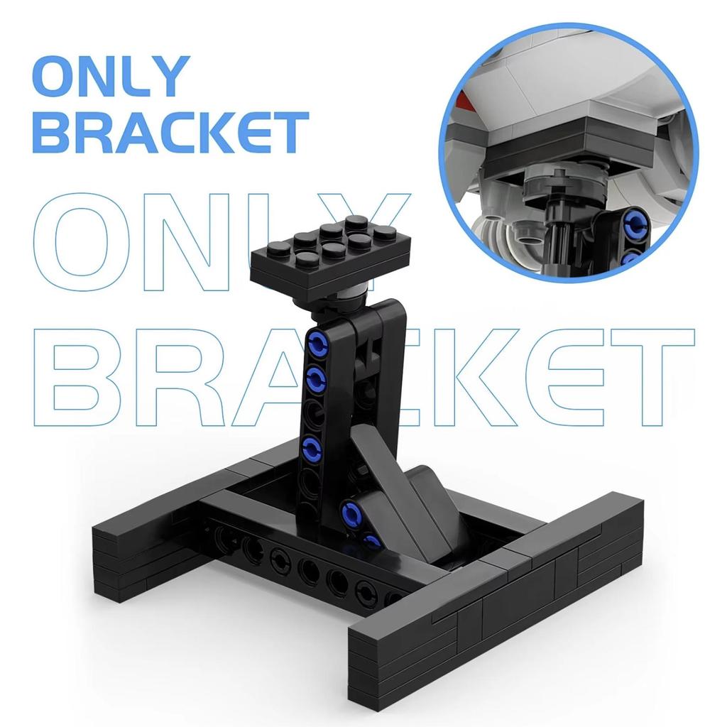 MOC Stand Display Bracket Building Blocks For X-Wing Space Wars Fighter 75102/75149/75218 Support Bricks Kids Toys Children Gift
