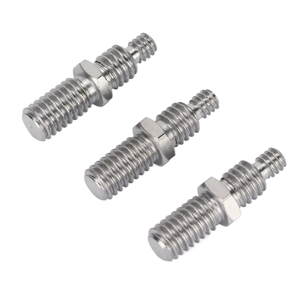 3 ks 3/8 na 1/4 konverzní šroub pro stativ Nerezový Vynikající Snadno sestavitelný Adaptér šroubu pro stativ kamery