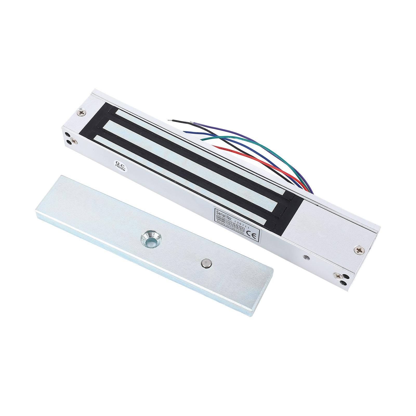 

Electromagnetic Lock 280KG Holding Force Indicator Light Aluminum Alloy Access Control Magnetic Lock
