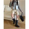 Kleine Kendou-Weste Damen Kurz Herbst und Winter Neu Bonbonfarbe Weste Mode Weste Trend