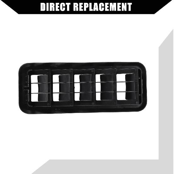No.13596856 / Back Panel Air Vent Grille for Chevrolet Colorado 2015-2022 for GMC Canyon 2015-2022 / Cabin Pressure Panel Air Vent Grille/Plastic /
