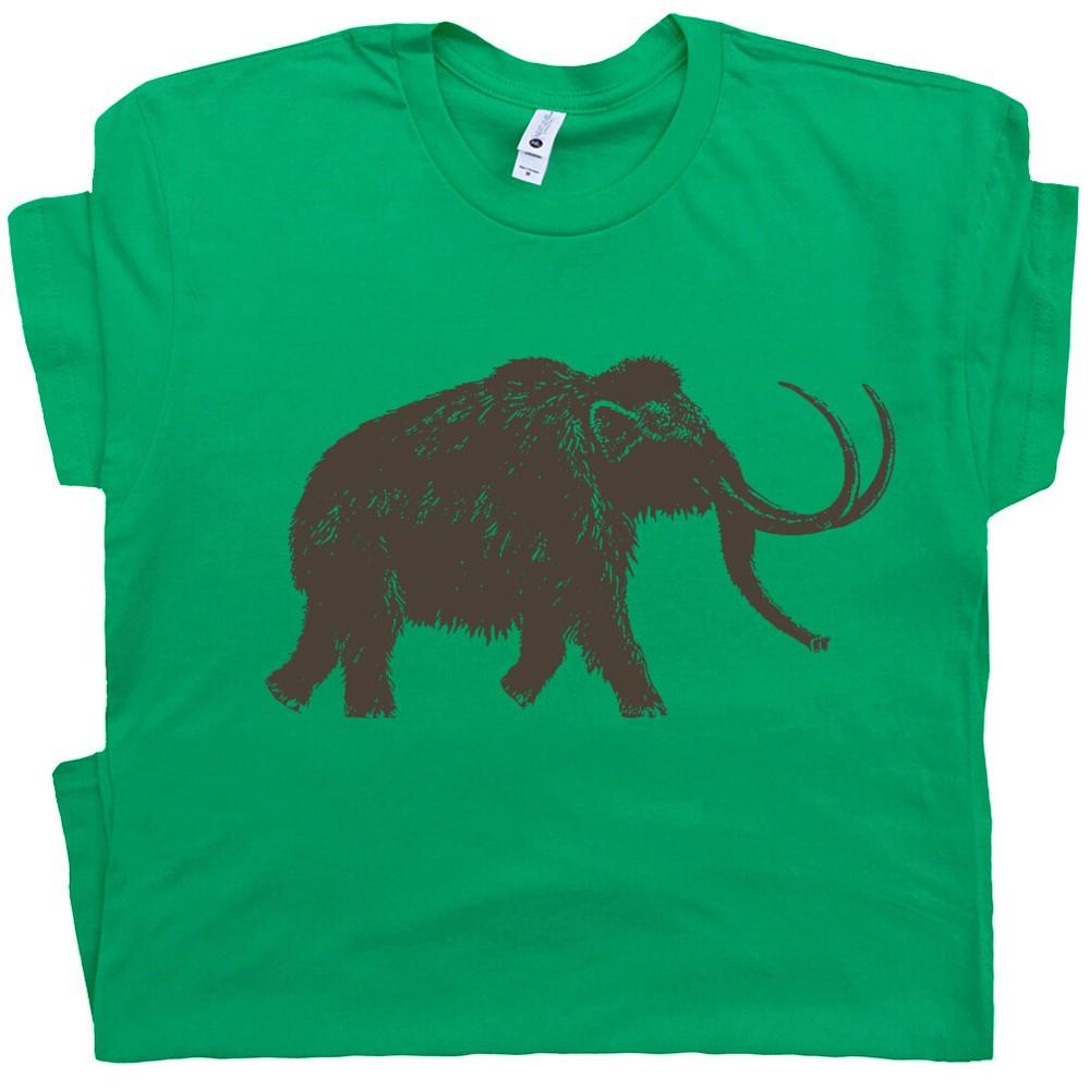 

Big Woolly Mammoth T Shirt Dinosaur Widespread Elephant Jurassic Park Panic 2XL