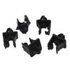 Hood Bonnet Clips Plastic Prop Stay Rod Support 5pcs Clip Clamp
