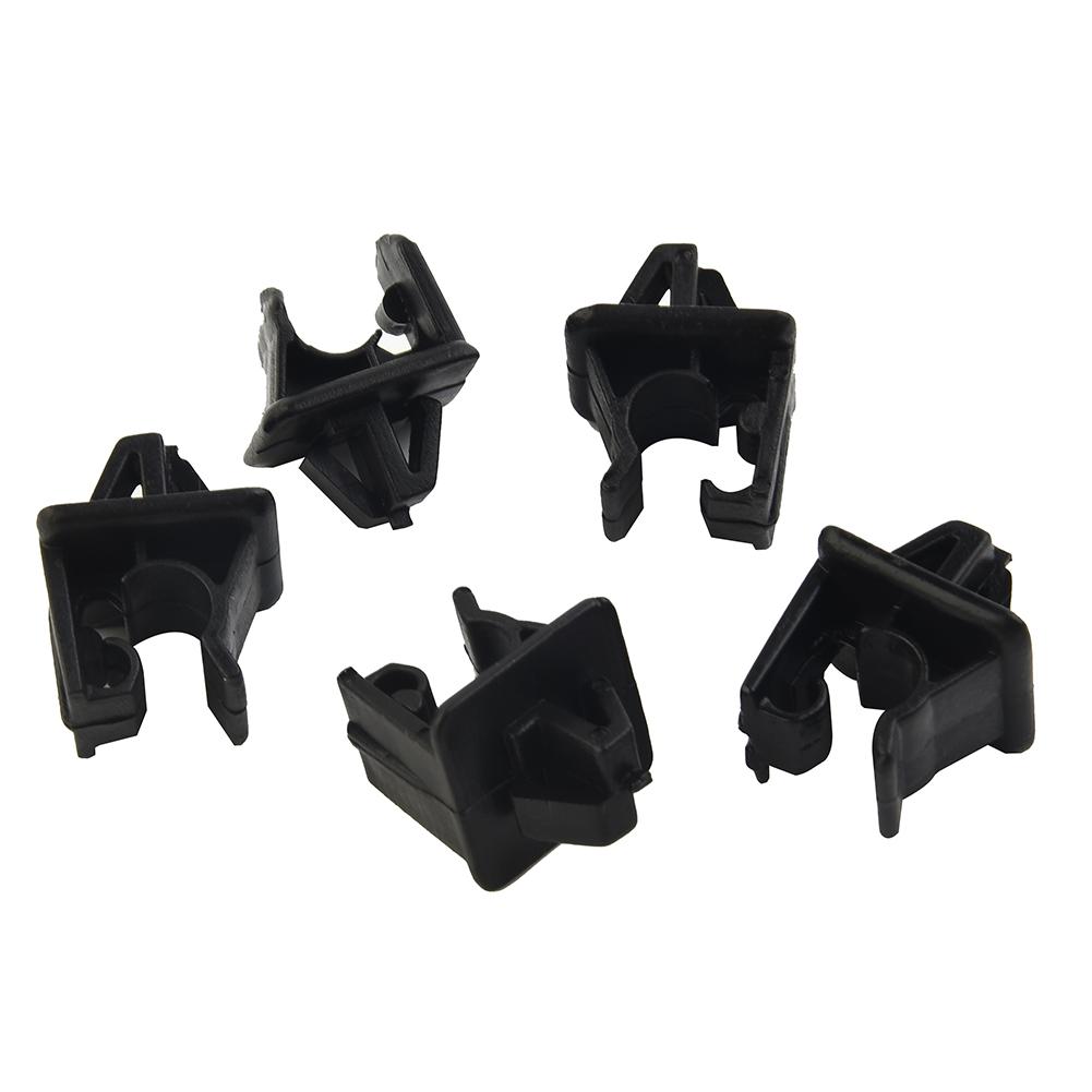 Hood Bonnet Clips Plastic Prop Stay Rod Support 5pcs Clip Clamp