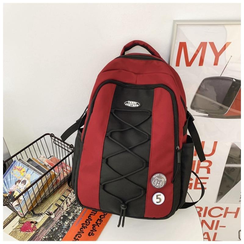 The New Schoolbag Is High-value, Fresh and Sweet Backpack, Couple Simple and Lightweight Travel Large-capacity Backpack.
