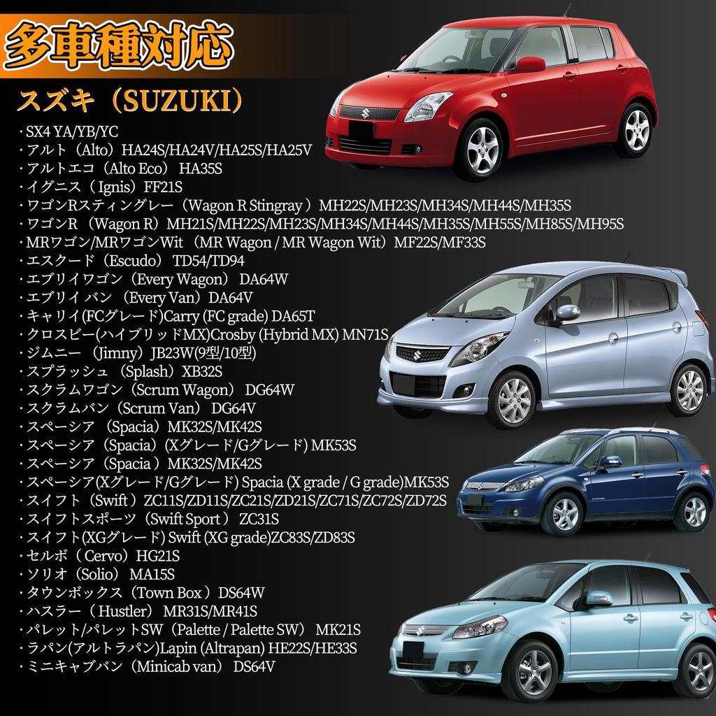 POPMOTORZ LED Side Marker Suzuki Wagon R MR Wagon Swift